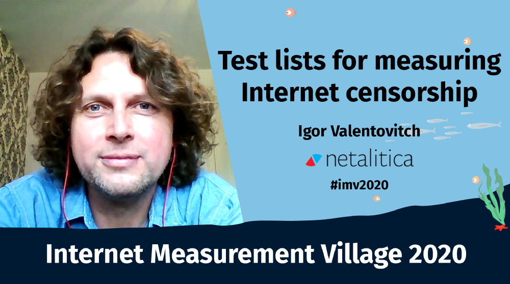 Internet Measurement Village 2020